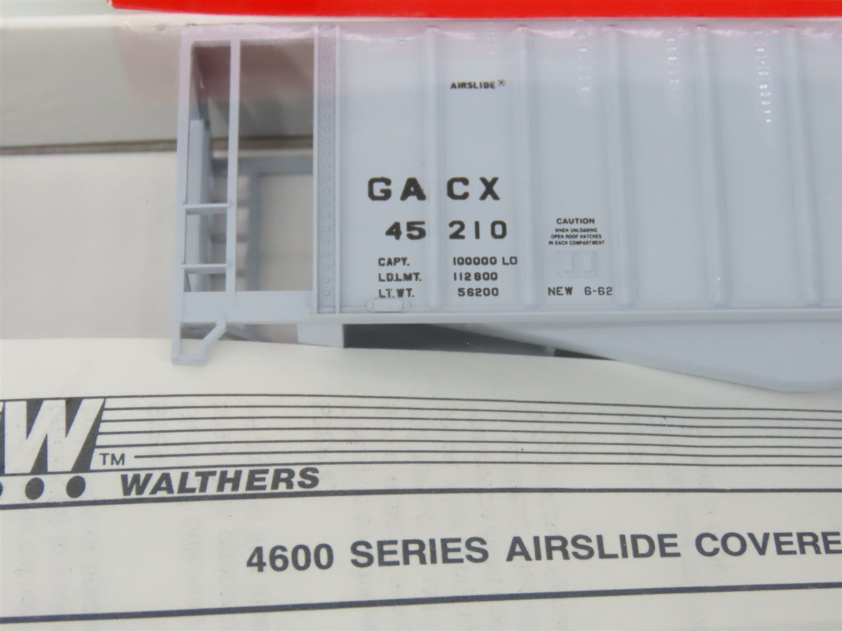 HO Scale Walthers 932-4616 GACX Con Agra Covered Hopper #45210 Kit - Sealed