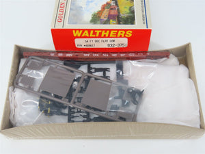 HO Scale Walthers 932-3751 PRR Pennsylvania 54' Flat Car #469617 Kit - Sealed