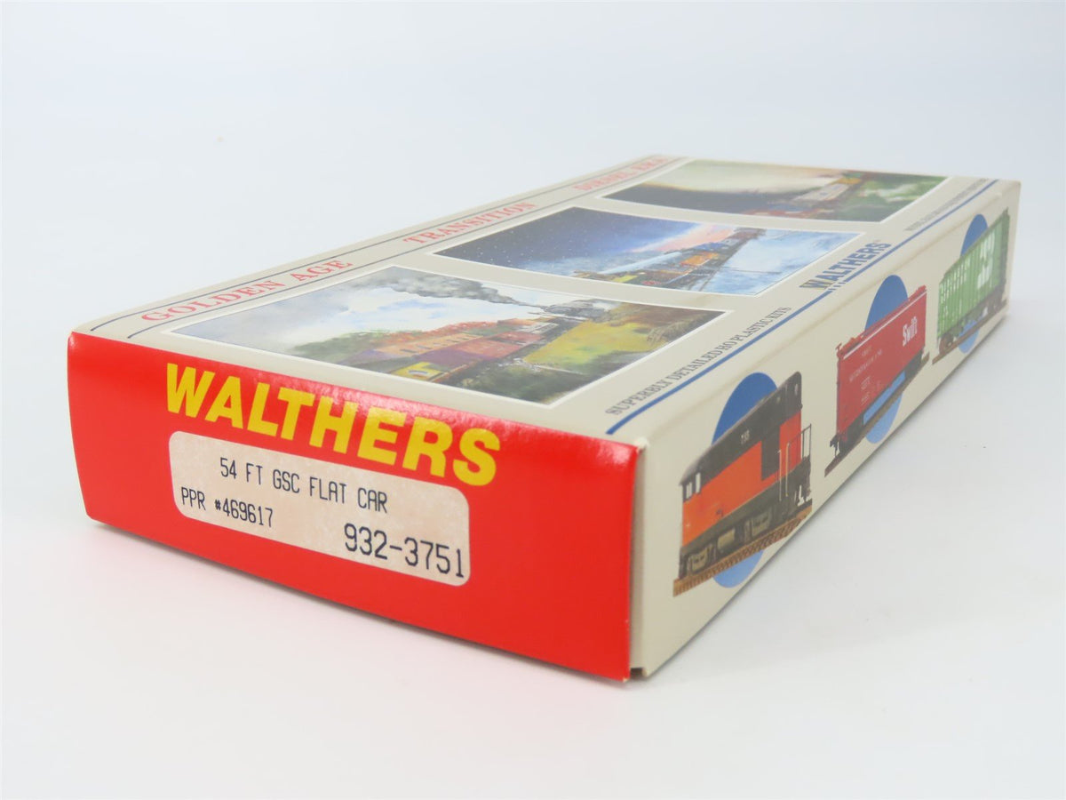 HO Scale Walthers 932-3751 PRR Pennsylvania 54&#39; Flat Car #469617 Kit - Sealed