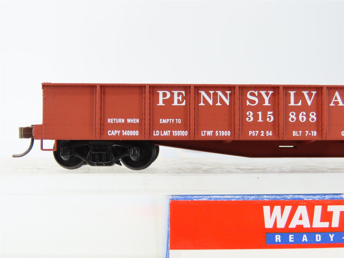 HO Scale Walthers 932-7452 PRR Pennsylvania Railroad 46&#39; USRA Gondola #315868