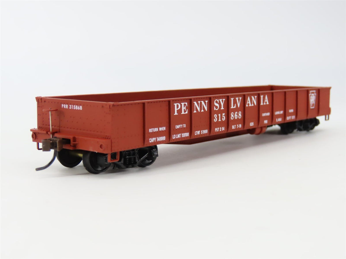 HO Scale Walthers 932-7452 PRR Pennsylvania Railroad 46&#39; USRA Gondola #315868