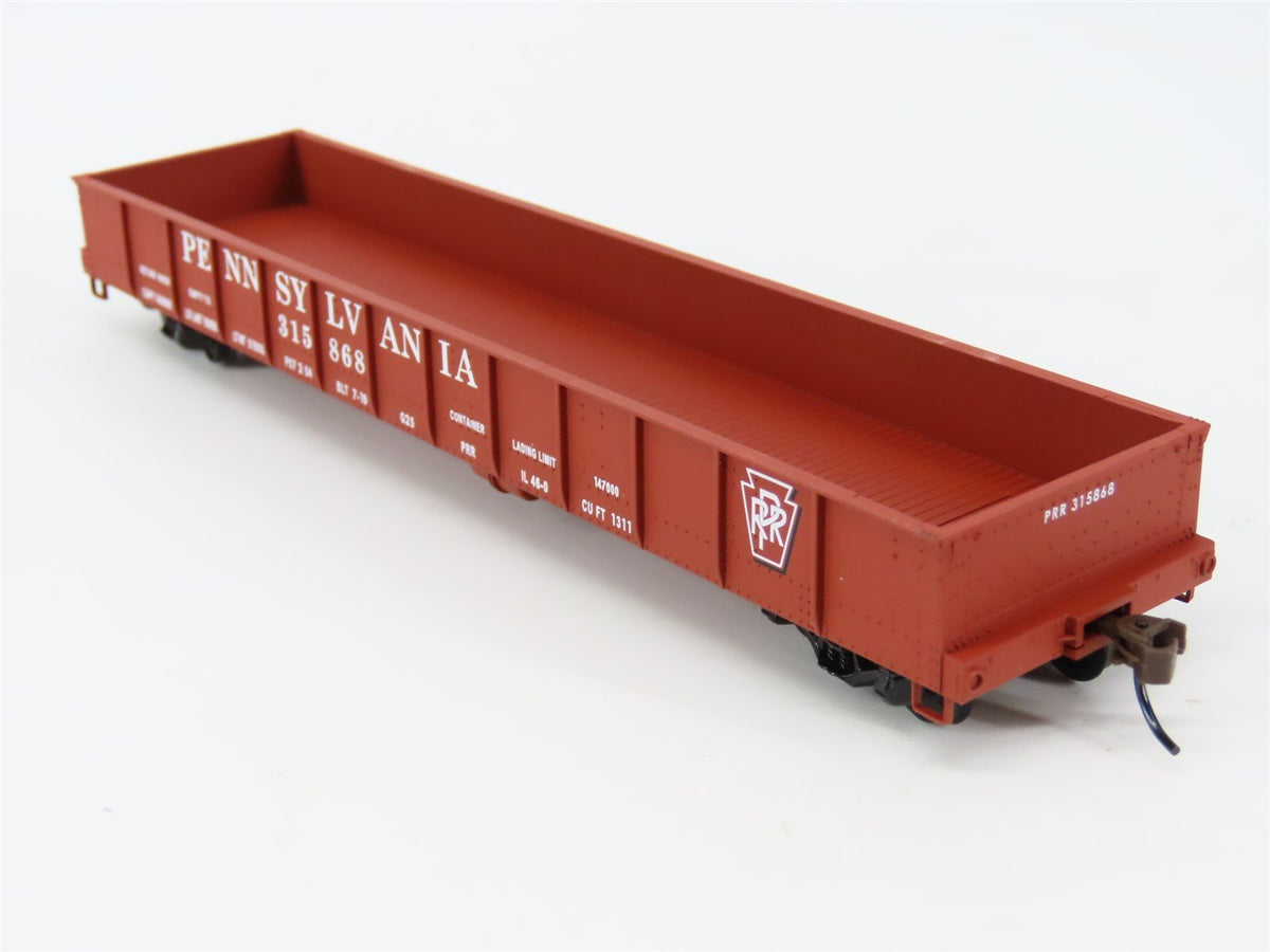 HO Scale Walthers 932-7452 PRR Pennsylvania Railroad 46&#39; USRA Gondola #315868