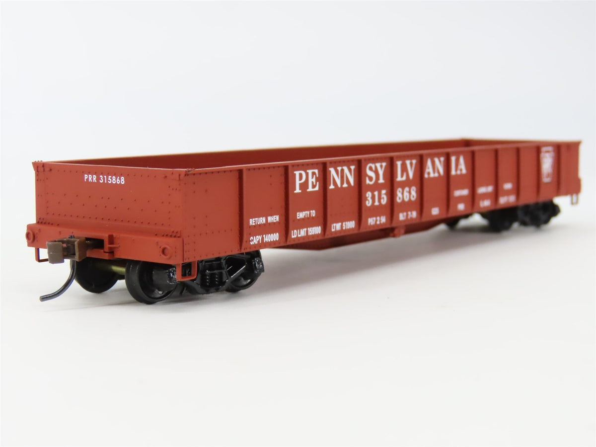 HO Scale Walthers 932-7452 PRR Pennsylvania Railroad 46&#39; USRA Gondola #315868