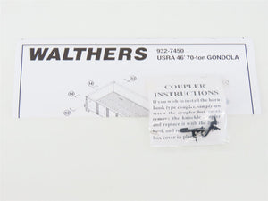 HO Scale Walthers 932-27453 NYC New York Central System 46' USRA Gondola 2-Pack