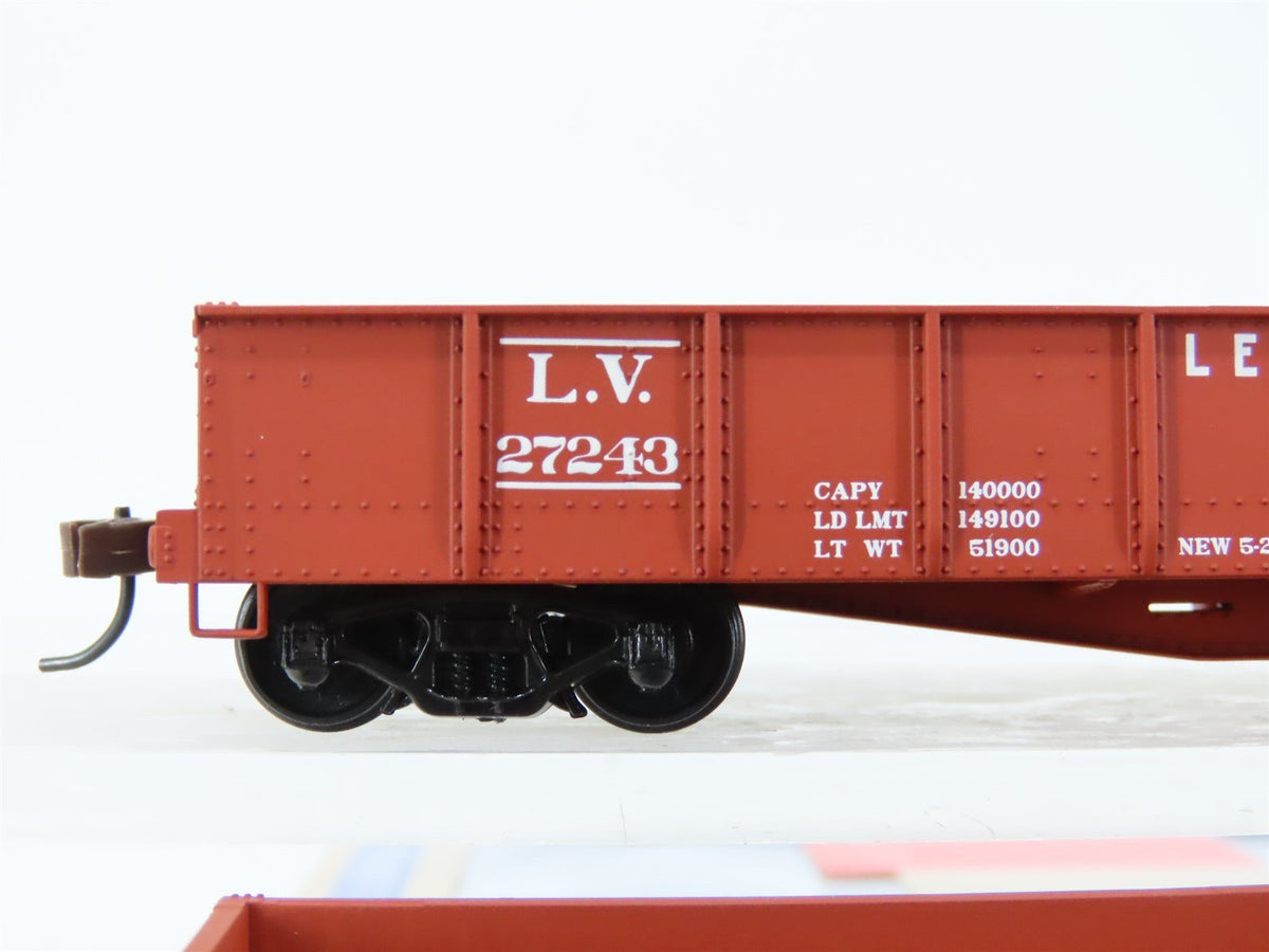 HO Scale Walthers 932-27458 LV Lehigh Valley Railroad 46&#39; USRA Gondola 2-Pack