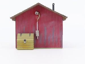 O 1/48 Scale Woodland Scenics Landmark BR5857 Work Shed - Weathered