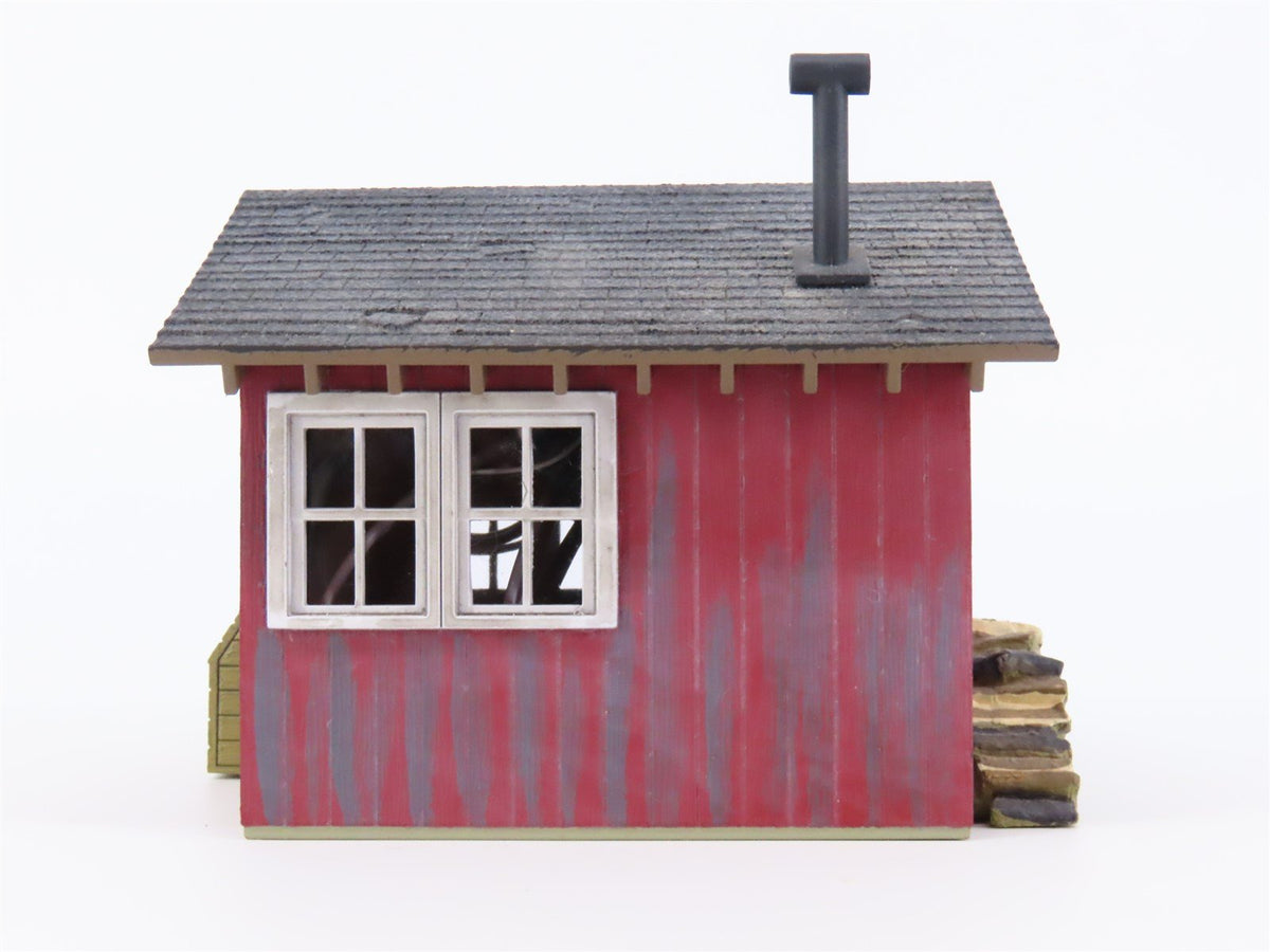 O 1/48 Scale Woodland Scenics Landmark BR5857 Work Shed - Weathered