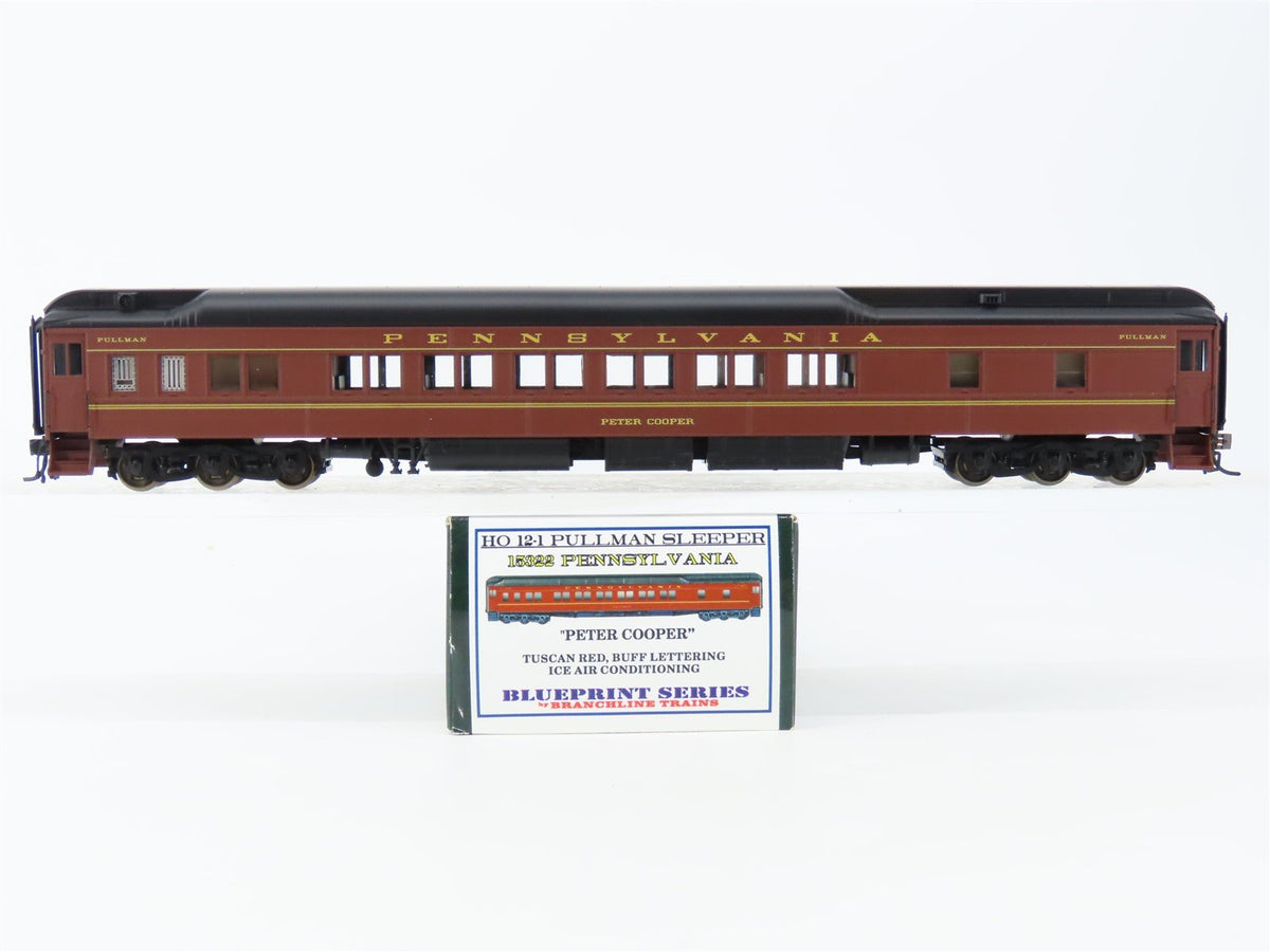 HO Branchline Blueprint Series 15322 PRR 12-1 Sleeper Passenger &quot;Peter Cooper&quot;