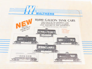 HO Scale Walthers Kit UTLX SCCX PSPX SDRX Single Dome Tank Cars 12-Pack