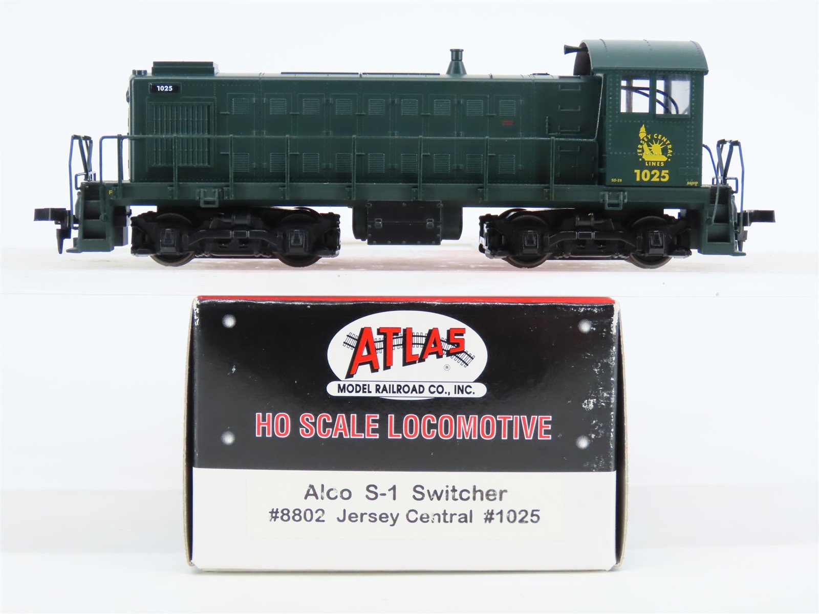 HO Scale Atlas 8802 CNJ Jersey Central S1 Diesel Locomotive #1025