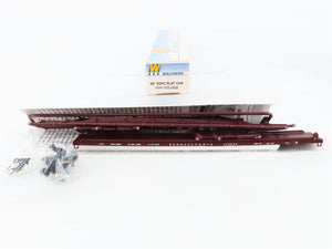 HO Scale Walthers Kit Erie & PRR Pennsylvania 75' TOFC Flat Car 12-Pack