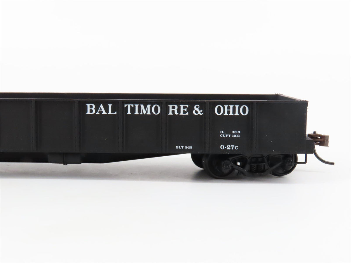 HO Scale Walthers #932-27451 B&amp;O Baltimore &amp; Ohio 46&#39; USRA Gondola 2-Pack