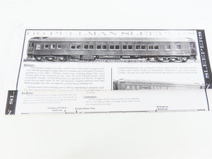 HO Scale Branchline Blueprint Series PRR Pennsylvania Sleeper Passenger Kit