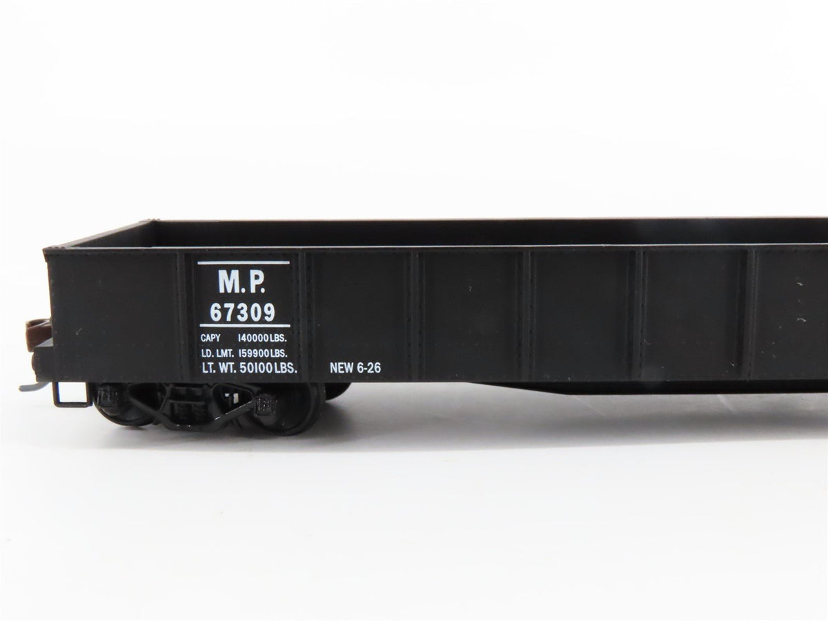 HO Scale Walthers #932-27457 MP Missouri Pacific 46&#39; USRA Gondola 2-Pack