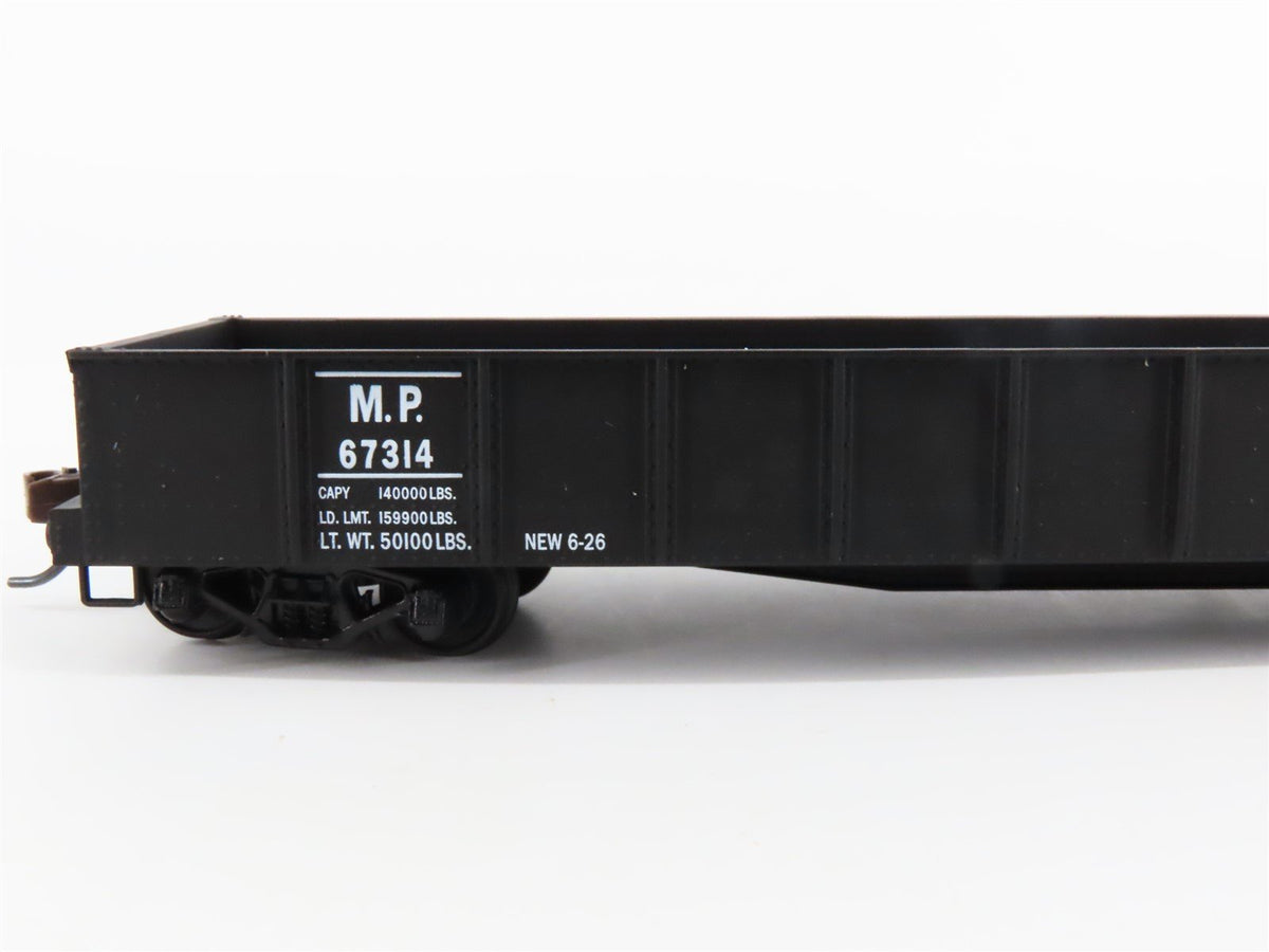 HO Scale Walthers #932-27457 MP Missouri Pacific 46&#39; USRA Gondola 2-Pack