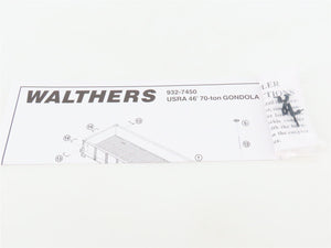 HO Scale Walthers #932-27452 PRR Pennsylvania 46' USRA Gondola 2-Pack