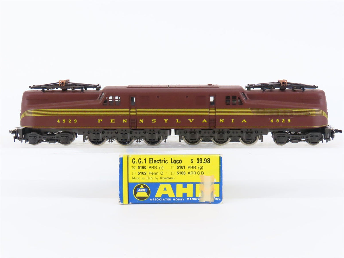 HO Scale AHM 5160 PRR Pennsylvania GG1 Electric Locomotive #4929