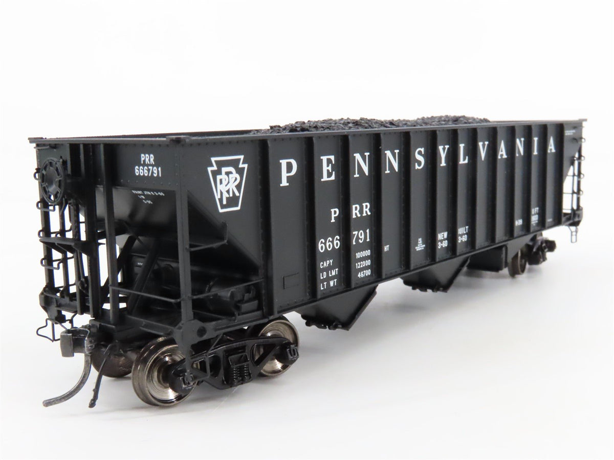 HO Scale Arrowhead ARR-1005-30 PRR Pennsylvania 3-Bay Open Hopper #666791