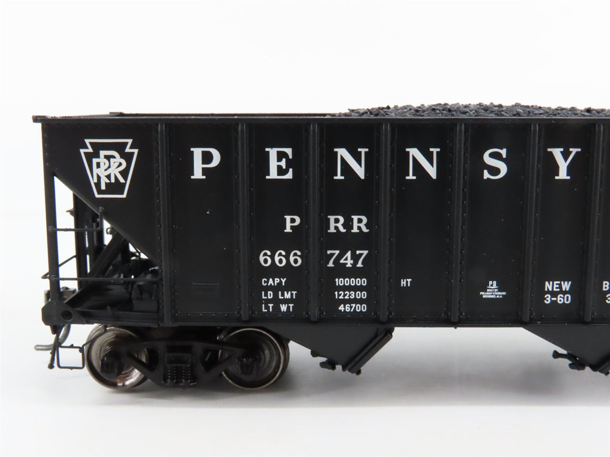 HO Scale Arrowhead ARR-1005-25 PRR Pennsylvania 3-Bay Open Hopper #666747