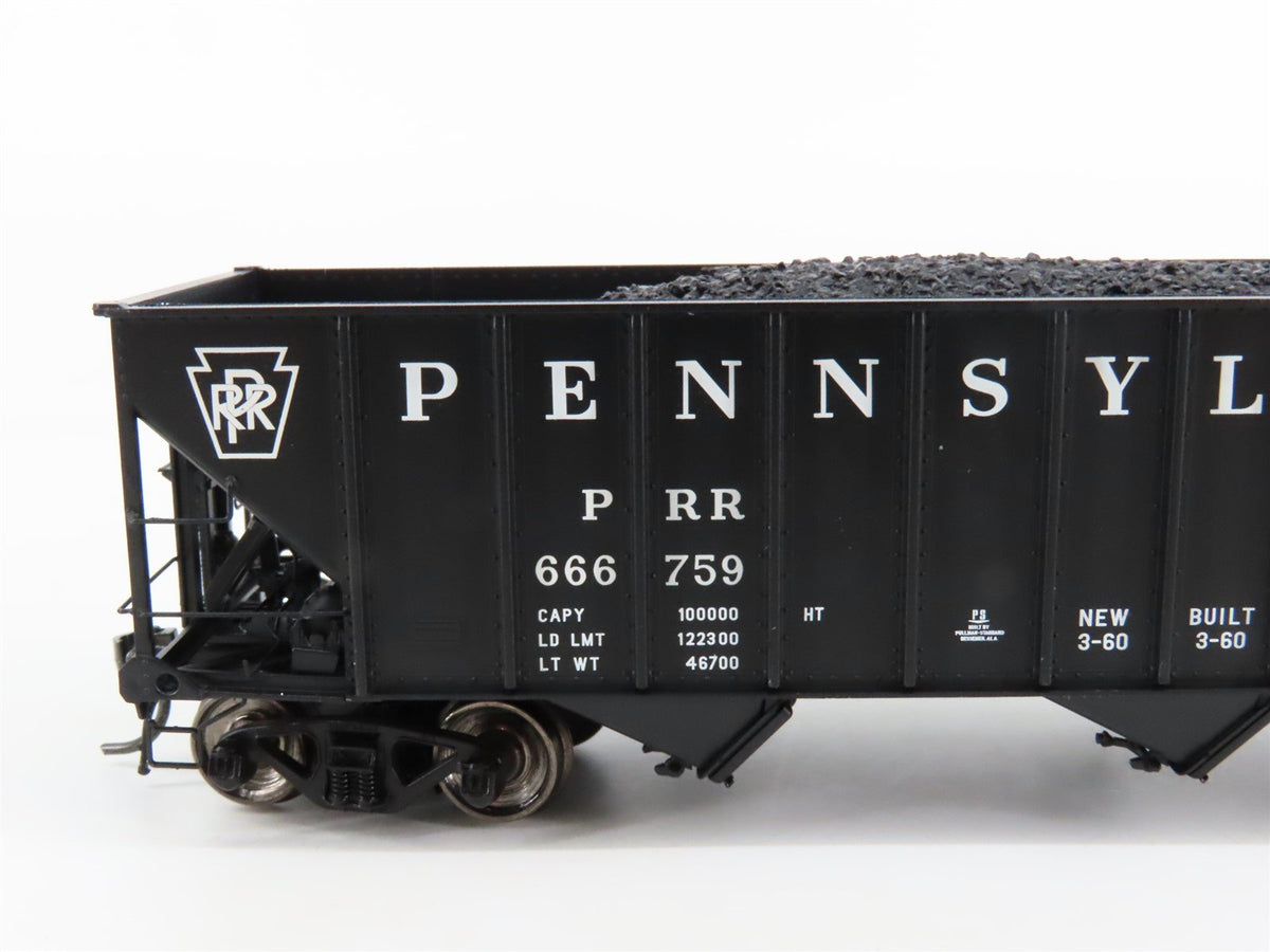 HO Scale Arrowhead ARR-1005-26 PRR Pennsylvania 3-Bay Open Hopper #666759