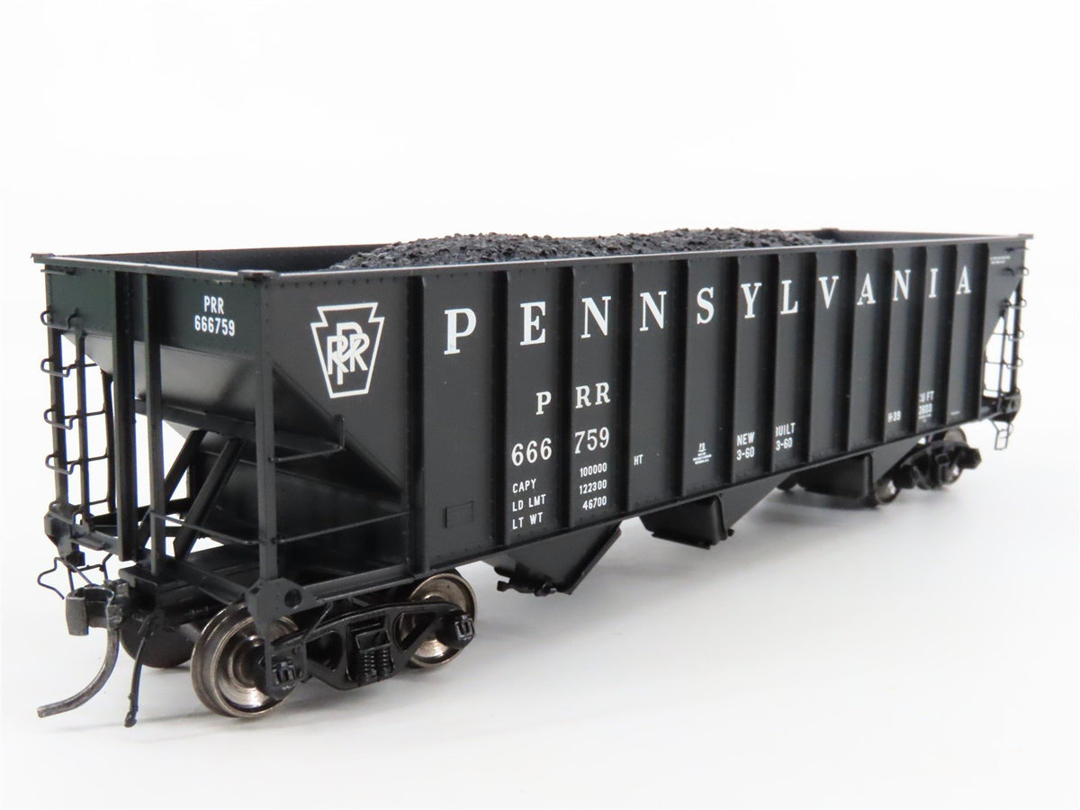 HO Scale Arrowhead ARR-1005-26 PRR Pennsylvania 3-Bay Open Hopper #666759