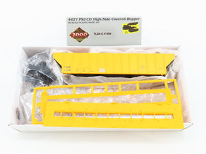 HO Scale PROTO 2000 TLDX High-Side Covered 3-Bay Hopper #7408 Kit