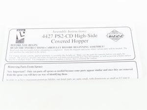 HO Scale PROTO 2000 TLDX High-Side Covered 3-Bay Hopper #7408 Kit