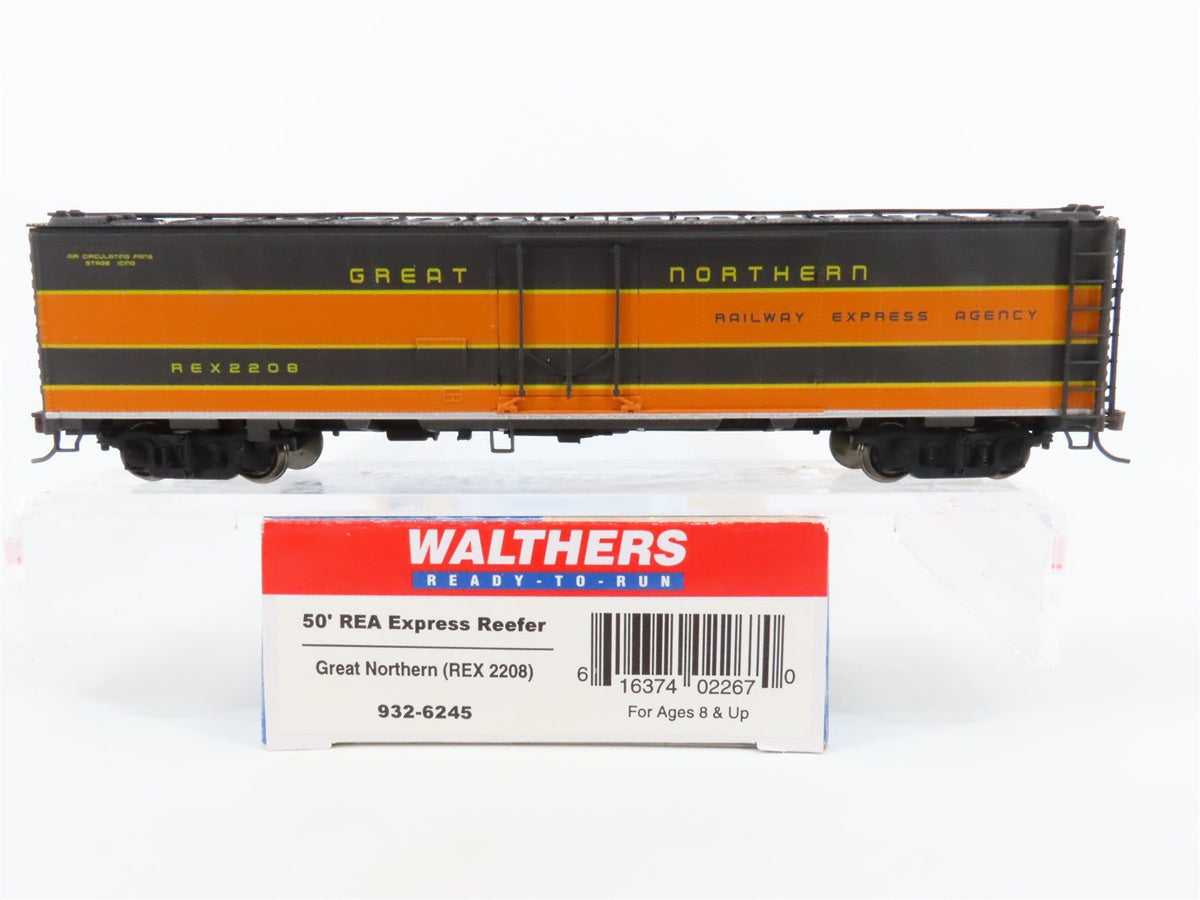 HO Scale Walthers 932-6245 REX GN Great Northern 50&#39; Express Reefer #2208