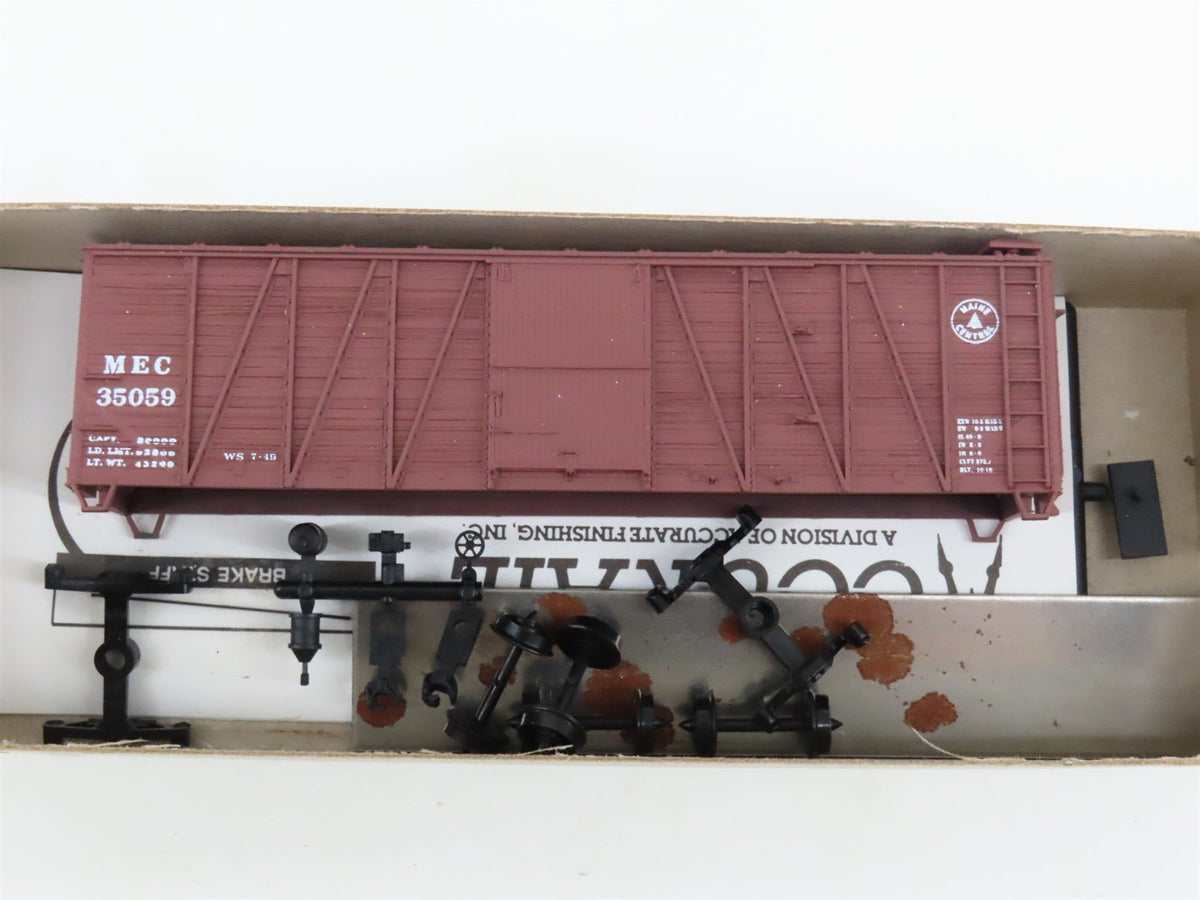 LOT of 13 HO Scale Accurail MKT/PRR/WP/CB&amp;Q/C&amp;O/CN/MEC Box Car &amp; Hopper Kits