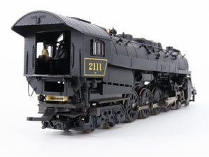 HO Scale Precision Craft 586 RDG Reading T1 4-8-4 Steam Loco #2111 w/ DCC