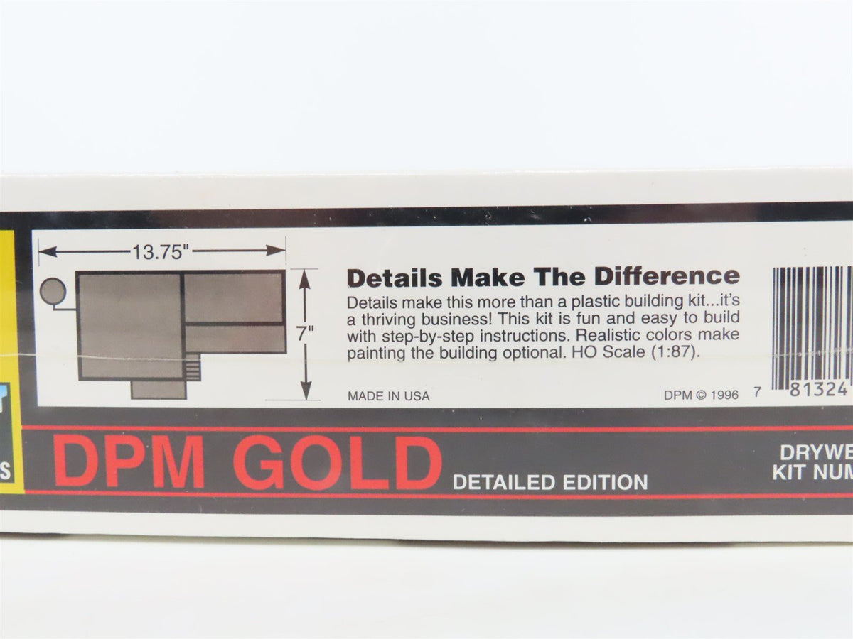 HO 1/87 Scale DPM Gold #401 Drywell Inks Unassembled Building Kit - Sealed