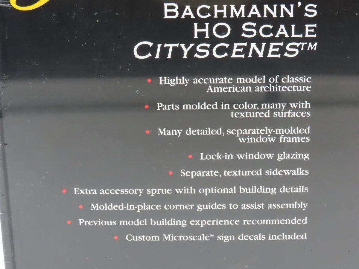 HO 1/87 Bachmann Spectrum 88008 Cityscenes Savings &amp; Loan Building Kit - Sealed