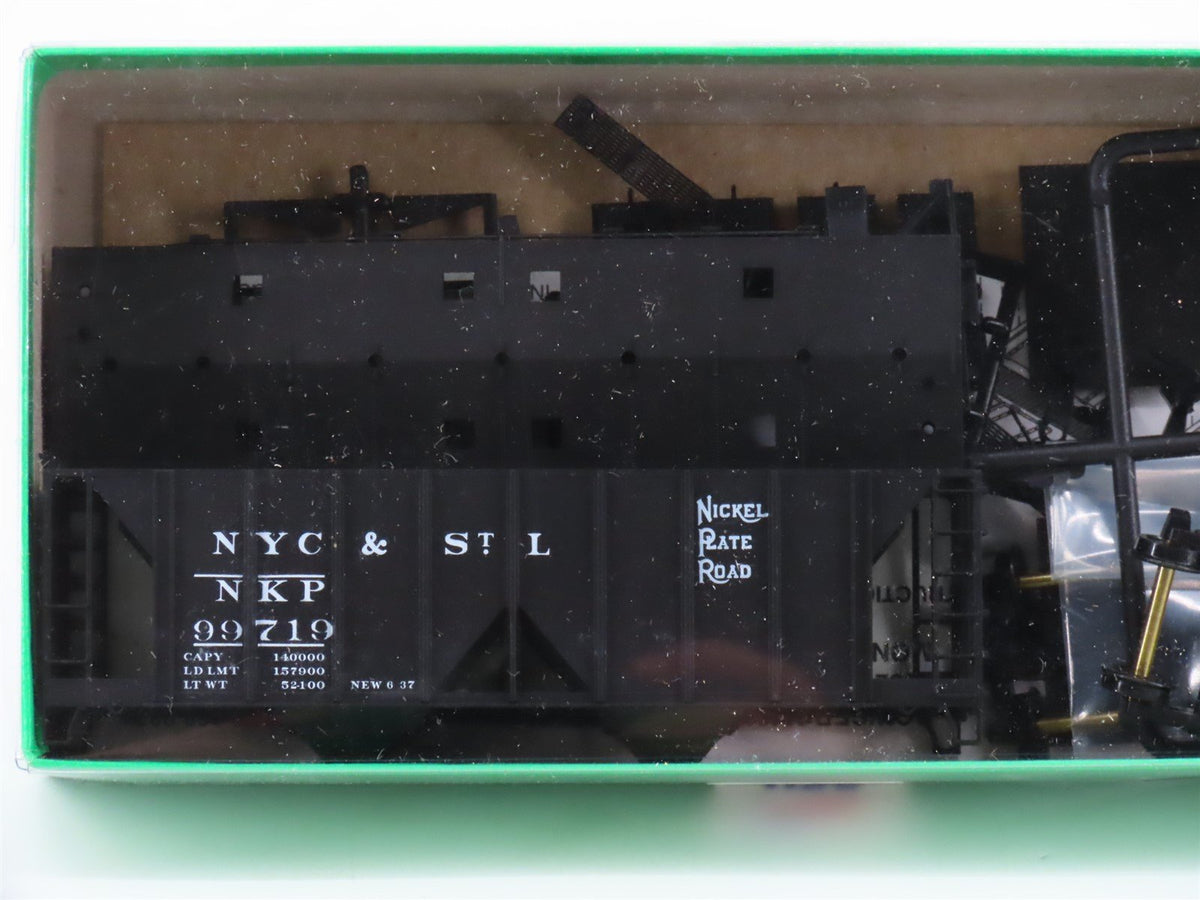 LOT of 3 HO Scale Bowser Kits PRR NKP NYC&amp;StL 2-Bay &amp; 4-Bay Hoppers