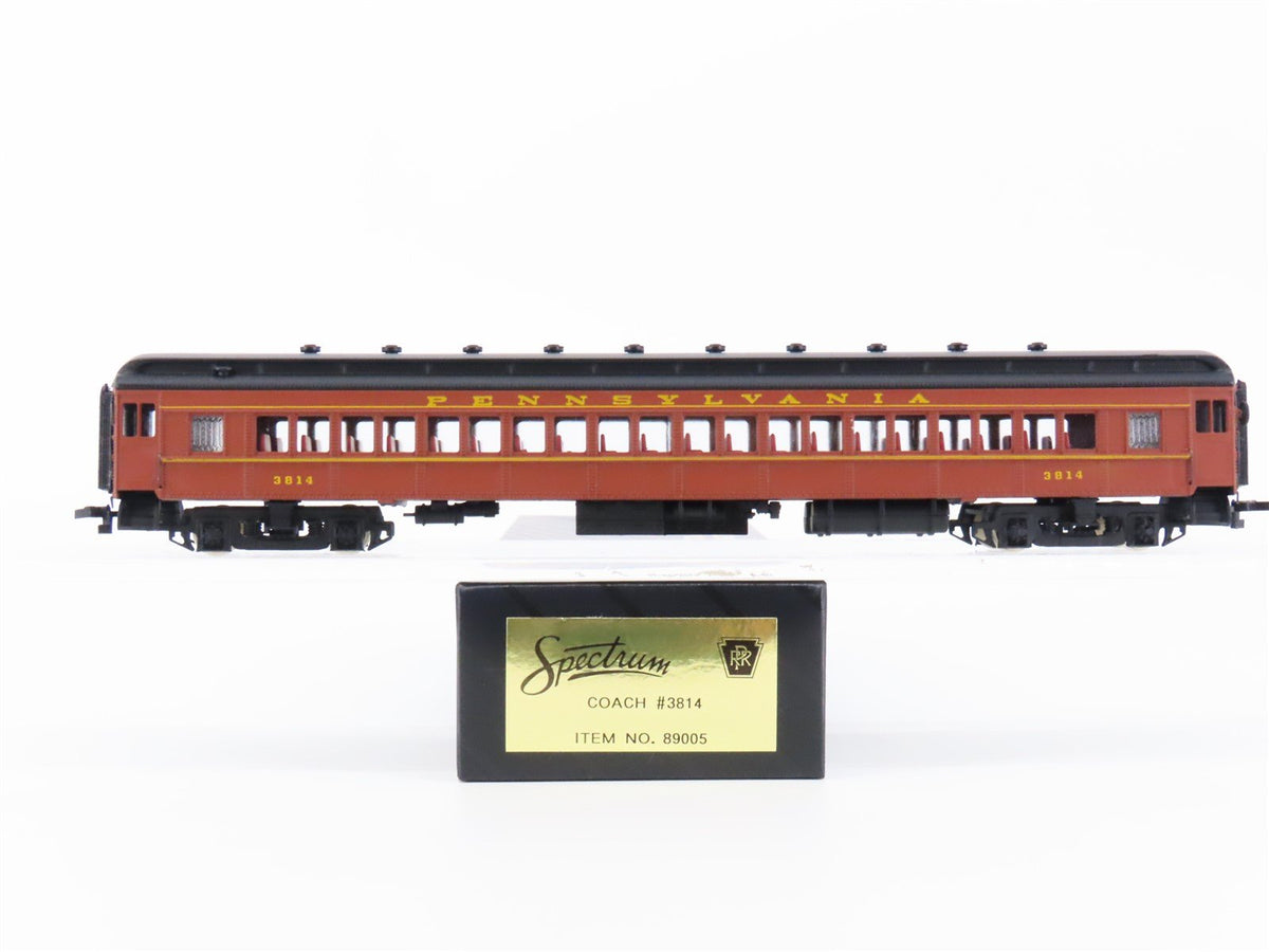 HO Scale Bachmann Spectrum 89005 PRR Pennsylvania Railroad Coach Passenger #3814