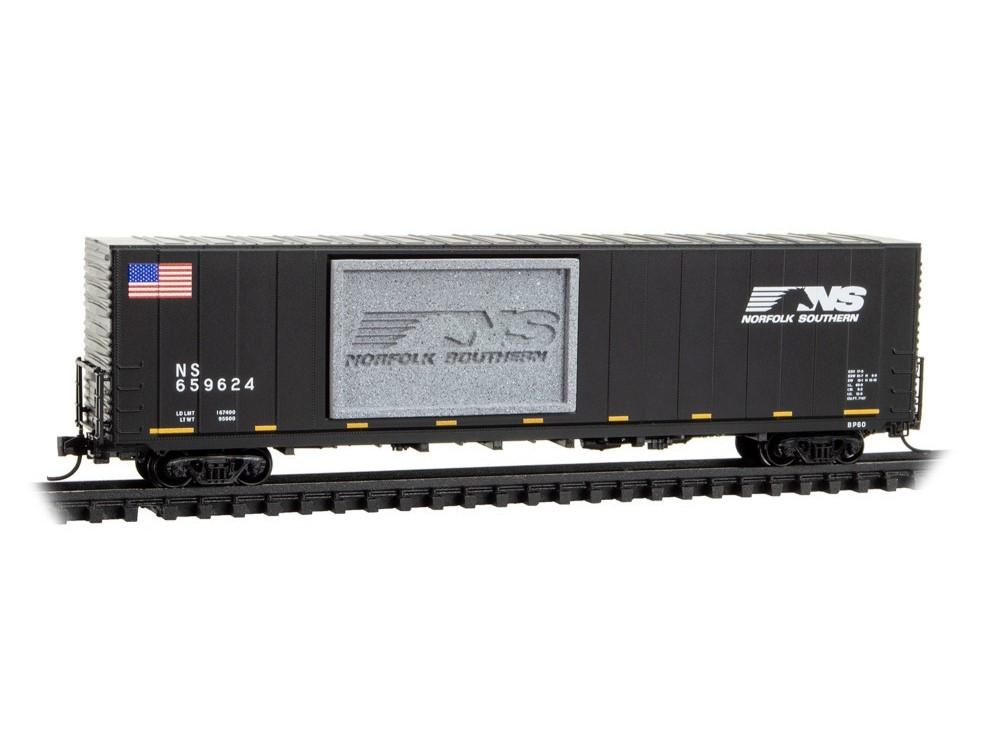 N Micro-Trains MTL 10200845 NS Norfolk Southern Honoring Class 1 RR 60' Box Car