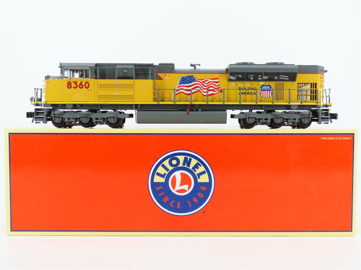 O Gauge 3-Rail Lionel 6-84106 UP Union Pacific EMD SD70ACe Diesel #8360 w/LEGACY