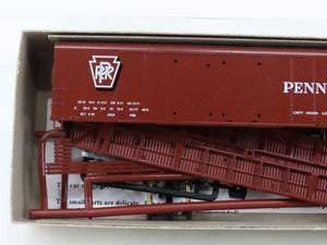 LOT of 6 HO Bowser Kits #55403 PRR Pennsylvania 50' X-32 Double Door Box Cars