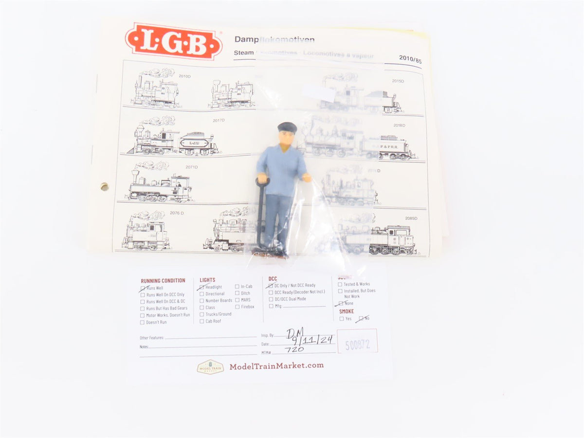 G Scale LGB Dortmunder Beer 0-4-0 Steam Train Set