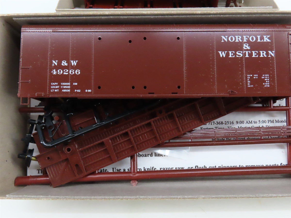 LOT of 3 HO Scale Bowser Kits #55346 N&amp;W Norfolk &amp; Western X-31a 40&#39; Box Cars