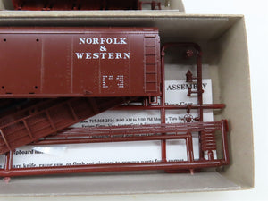 LOT of 3 HO Scale Bowser Kits #55346 N&W Norfolk & Western X-31a 40' Box Cars