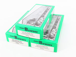 LOT of 3 HO Scale Bowser Kits #55346 N&W Norfolk & Western X-31a 40' Box Cars