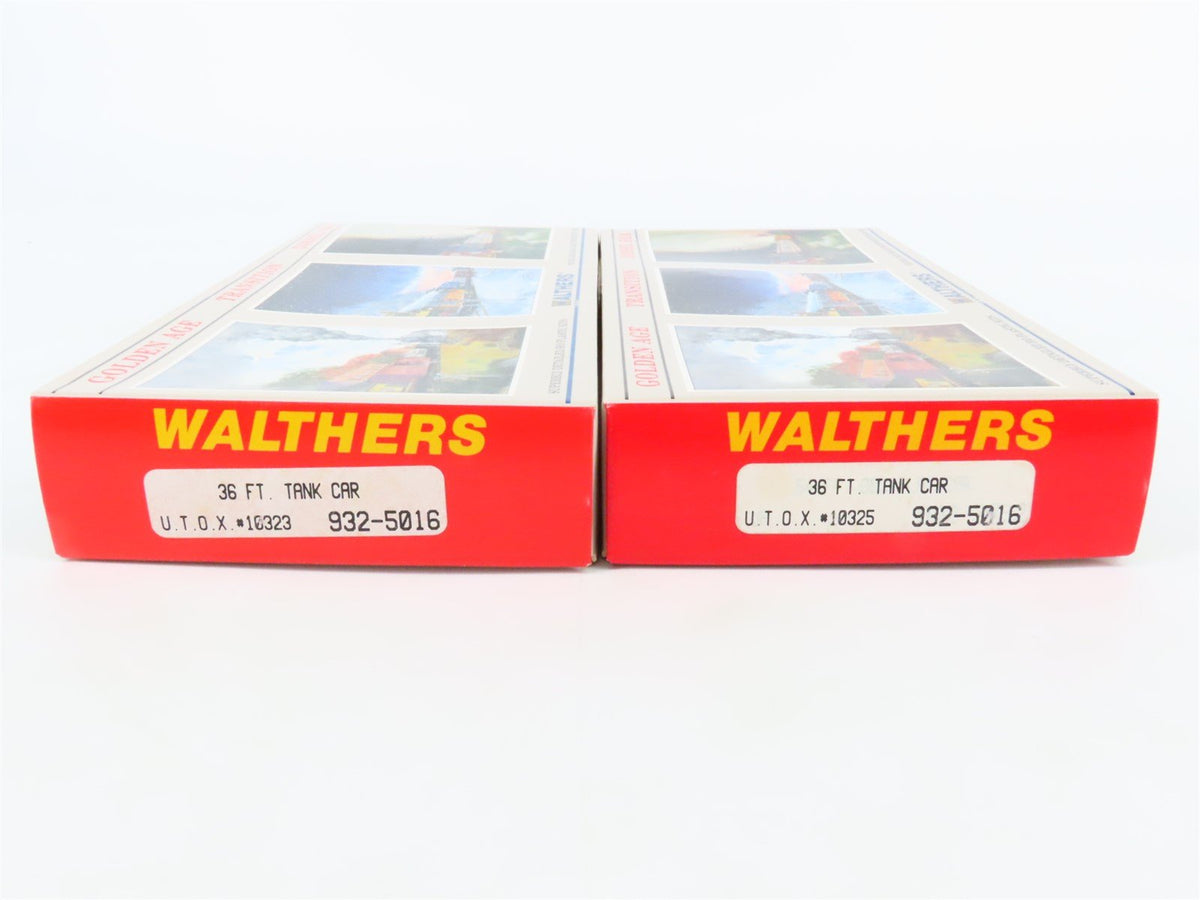 LOT of 2 HO Scale Walthers Kit #932-5016 UTOX Standard 36&#39; Single Dome Tank Car