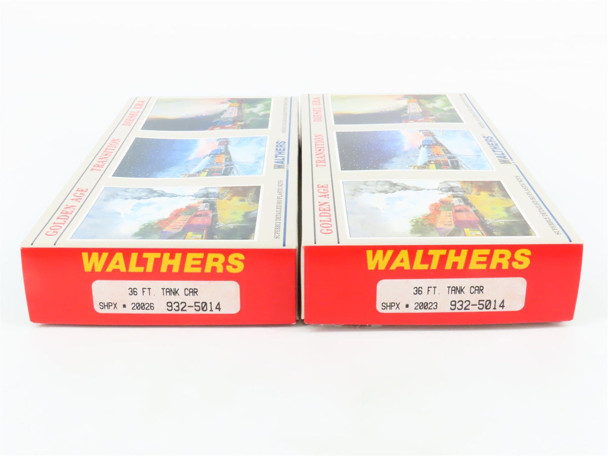 LOT of 2 HO Scale Walthers Kit #932-5014 SHPX Shippers 36&#39; Single Dome Tank Car