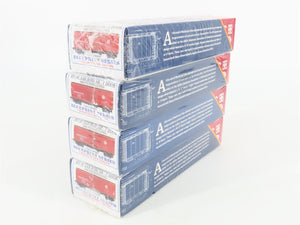 LOT of 4 HO Scale Branchline Blueprint Kit #1608 PRR Pennsylvania 40' Box Cars