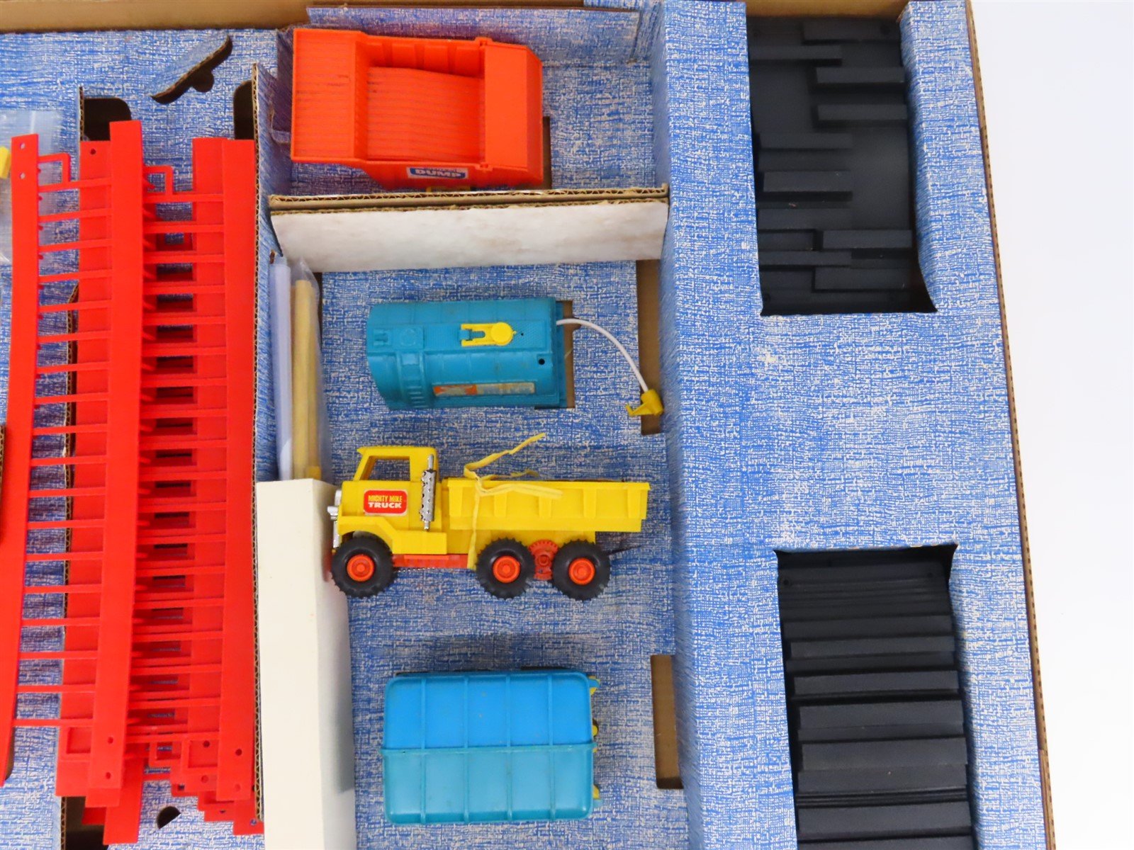 Remco Mighty Mike 7042 Skyway Express 6-Wheel Drive Truck Set - Restored w/ Box