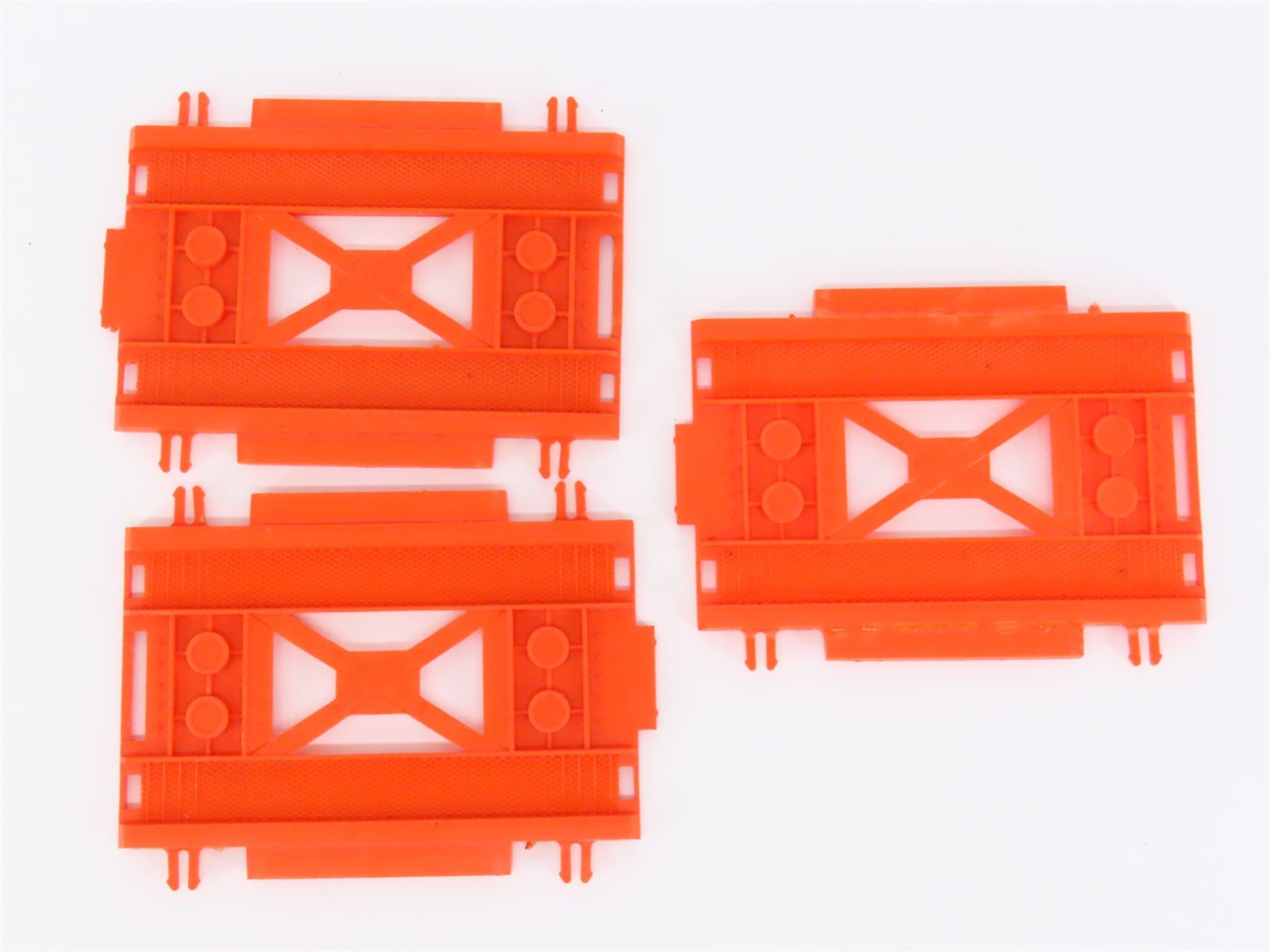 LOT of 3 Remco Kit Mighty Mike Snap-Together Bridges