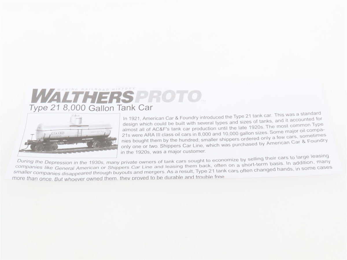 HO Walthers Proto #920-100307 PSMX Pennsylvania Salt Mfg. Single Dome Tank Car