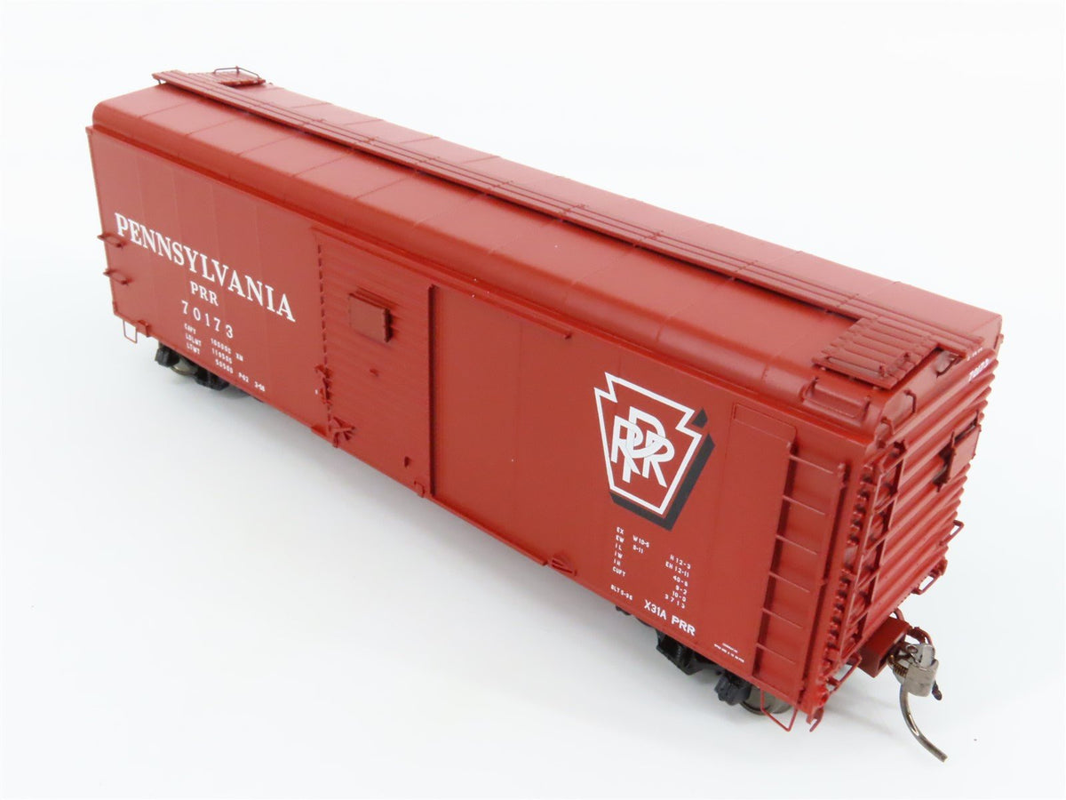 HO Scale Rapido #123004-3 PRR Pennsylvania X31A Single Door Box Car #70173