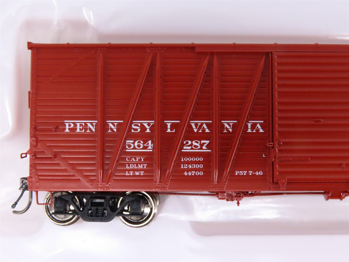 HO Scale Rapido #142011 PRR Pennsylvania USRA Single Sheathed Box Car 6-Pack