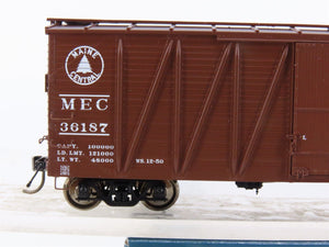 HO Scale Rapido #142008A MEC Maine Central USRA Single Sheathed Box Car #36187